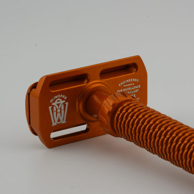 M3teorite-Aluminum Razor-Orange