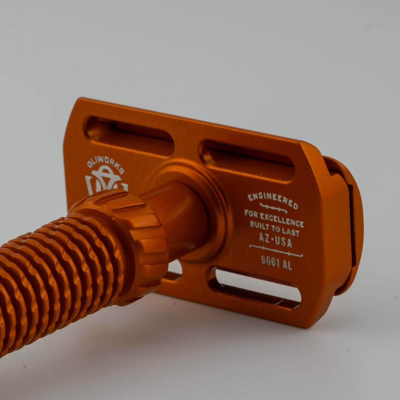 M3teorite-Aluminum Razor-Orange