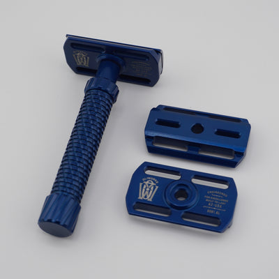 M3teorite-Aluminum Razor-Blue