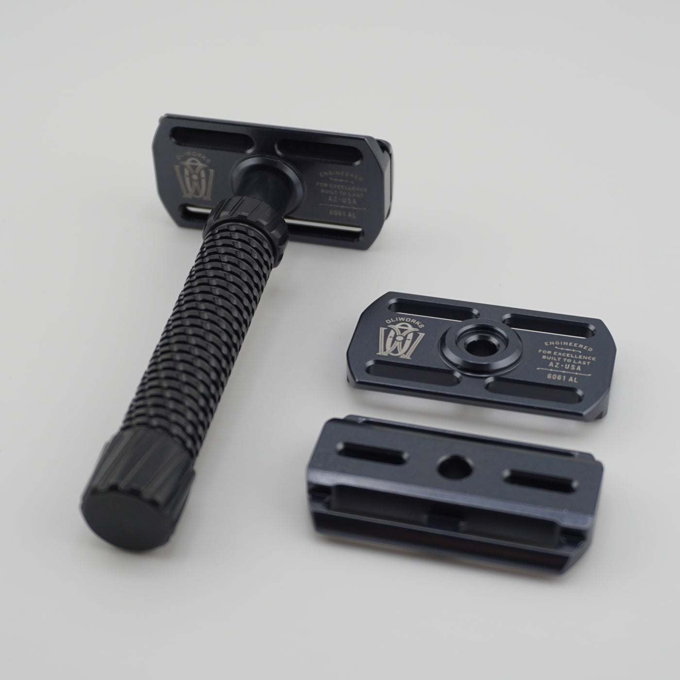 M3teorite-Aluminum Razor-Gray