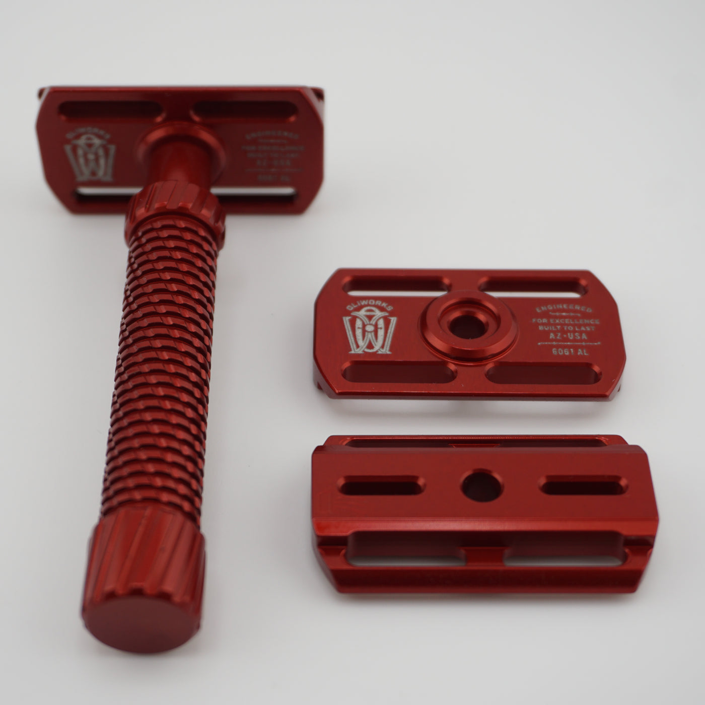 M3teorite-Aluminum Razor-Red